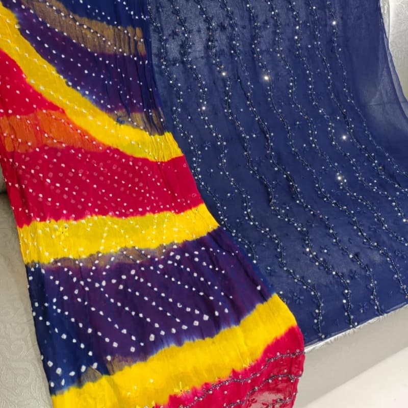 *Design* : Bahawalpur Trendy Hand work
*Quality* : 2 PCs Shirt and Dupatta