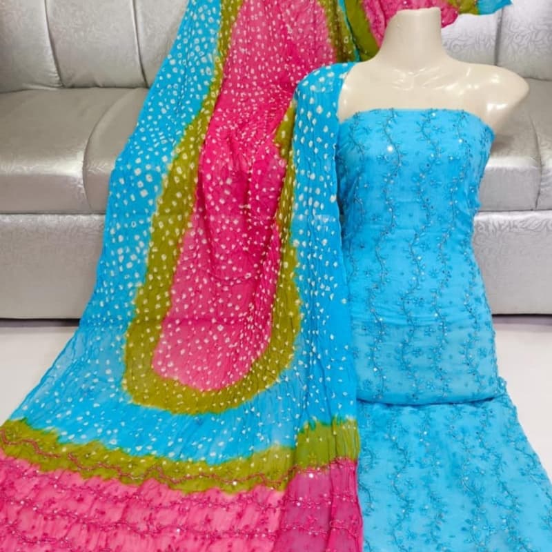 *Design* : Bahawalpur Trendy Hand work
*Quality* : 2 PCs Shirt and Dupatta